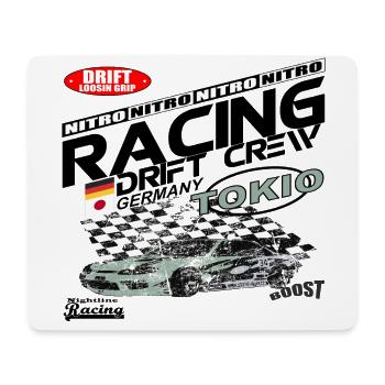 Racing "Drifting" - Mouse Pad (horizontal) - white - Front