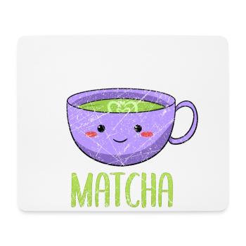 Asiatisches Japanischer Tee Matcha Tea I Geschenk - Mousepad (Querformat) - Weiß - Vorne