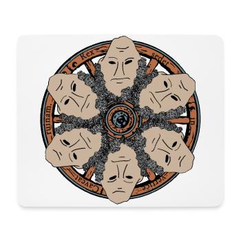Wheel of Fortune - Mouse Pad (horizontal) - white - Front