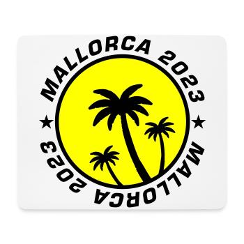 Majorque 2023 Palm - Tapis de souris (format paysage) - blanc - Devant