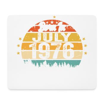 1976 July - Years of greatness since July 1976 - Mouse Pad (horizontal) - white - Front