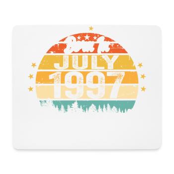 1997 July - Years of greatness since July 1997 - Mouse Pad (horizontal) - white - Front