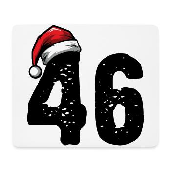 46 Number Christmas - Mouse Pad (horizontal) - white - Front