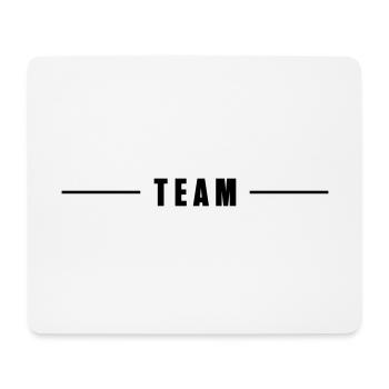 team stroke - Mouse Pad (horizontal) - white - Front