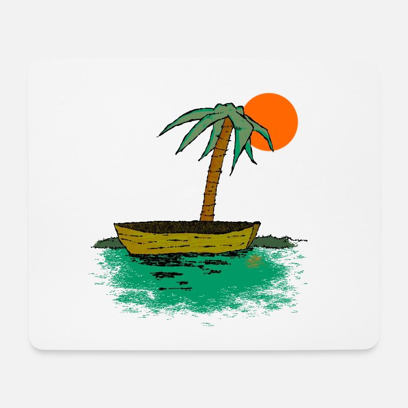 Emilie and Sonia - Mouse Pad (horizontal) - white