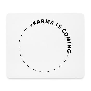 Karma - Mousepad (Querformat) - Weiß - Vorne