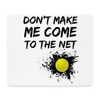 Tennis Tennis Tennis - Tapis de souris (format paysage) - blanc - Devant