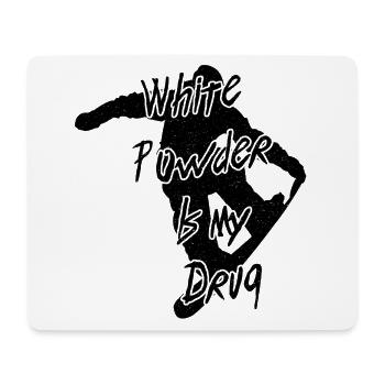 Snowboarding Snowboarding Snowboarding Snowboarder - Mouse Pad (horizontal) - white - Front