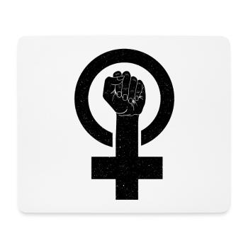 Féminisme féministe féministe - Tapis de souris (format paysage) - blanc - Devant