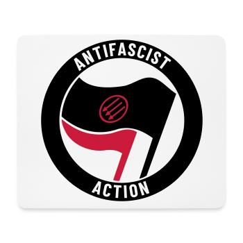 Antifascist Action – 3 Arrows - Mousepad (Querformat) - Weiß - Vorne