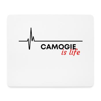 Camogie, c’est la vie - Tapis de souris (format paysage) - blanc - Devant