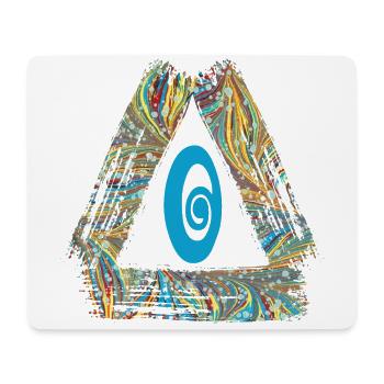 e 201 o - Tapis de souris (format paysage) - blanc - Devant
