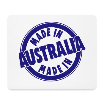 FABRIQUÉ EN AUSTRALIE - Tapis de souris (format paysage) - blanc - Devant