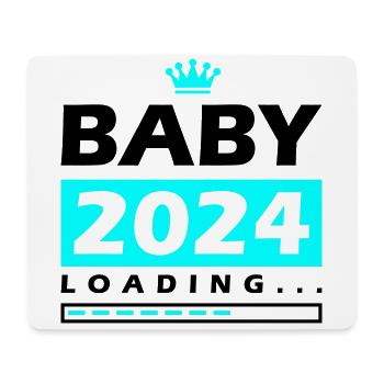 Baby 2024 Loading - Mouse Pad (horizontal) - white - Front