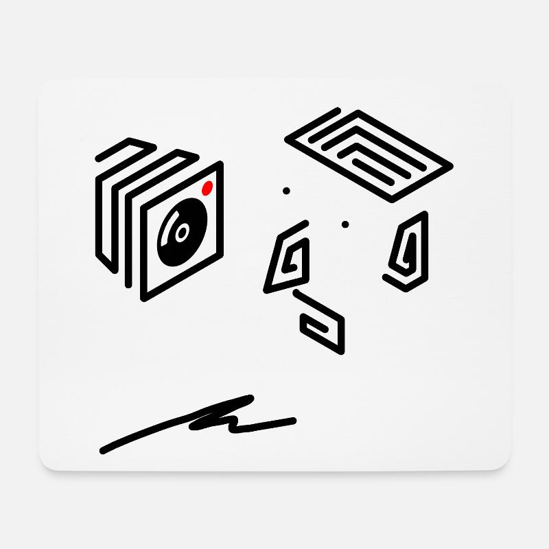 mrmrrs #24 - Mouse Pad (horizontal) - white