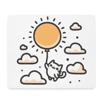 Kitten on sun adventure - Mouse Pad (horizontal) - white - Front