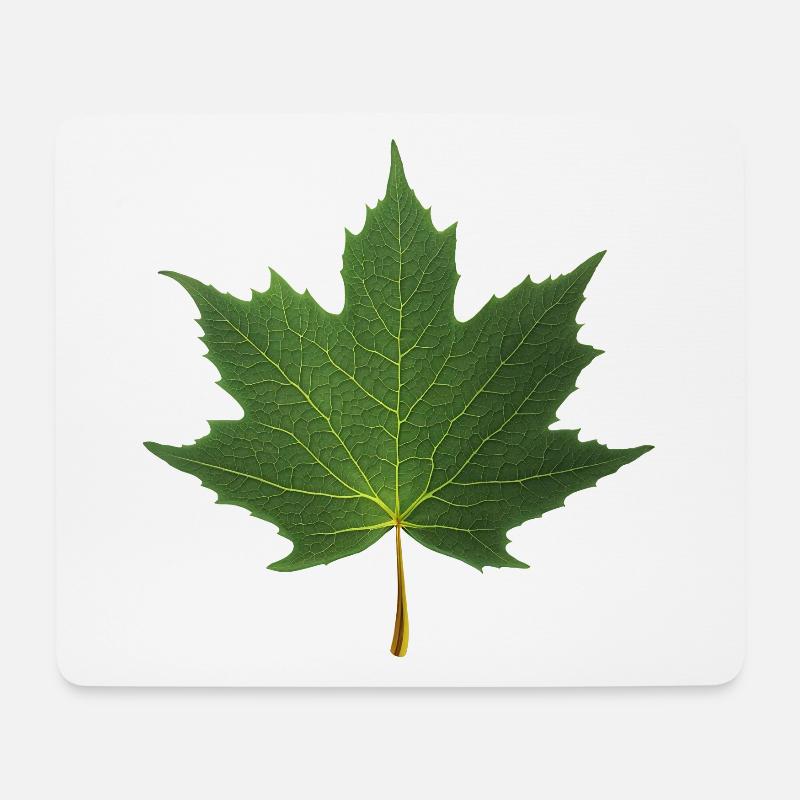 MAPLE LEAF - Mouse Pad (horizontal) - white