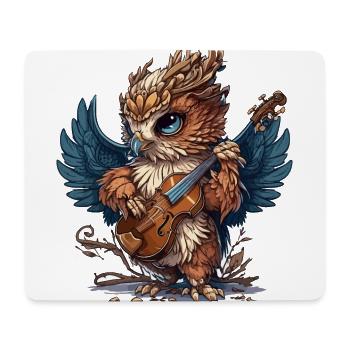 Klassischer Greif - Mousepad (Querformat) - Weiß - Vorne