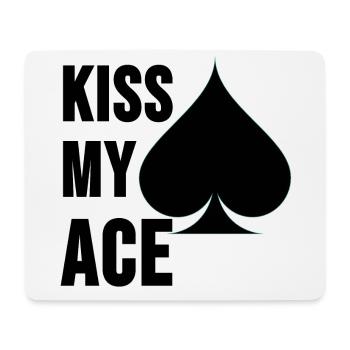 Poker Shirt Poker PokerFace Ass Casino Gift - Mouse Pad (horizontal) - white - Front