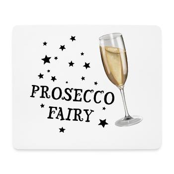 Sparkling wine - Prosecco Fairy - Mouse Pad (horizontal) - white - Front