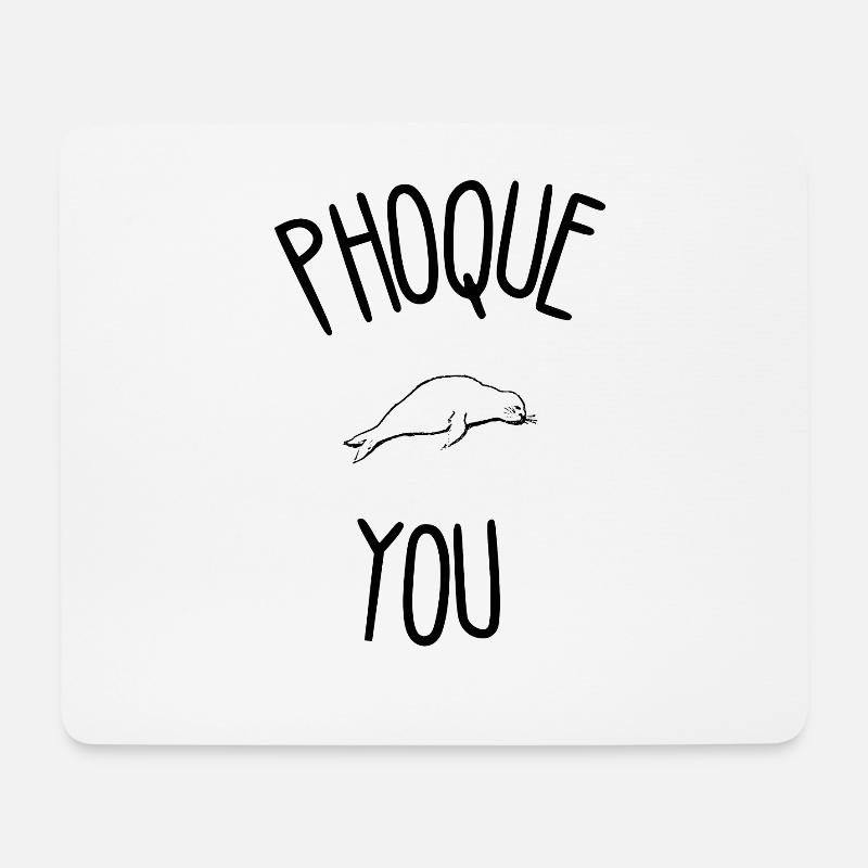 Siegel Humor - Mousepad (Querformat) - Weiß