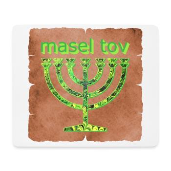 Masel Tov E 35 - Mouse Pad (horizontal) - white - Front