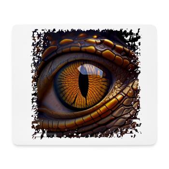 Iris photography is macro photography - Mouse Pad (horizontal) - white - Front