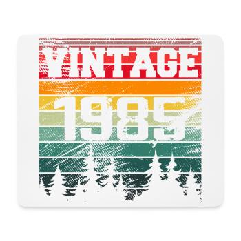 1985 Vintage Geburtstagsgeschenk 1985 Retro - Mousepad (Querformat) - Weiß - Vorne