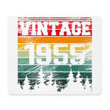 1955 Vintage 1955 Retro Birthday Gift - Mouse Pad (horizontal) - white - Front