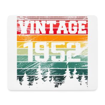 1952 Vintage 1952 Retro Birthday Gift - Mouse Pad (horizontal) - white - Front