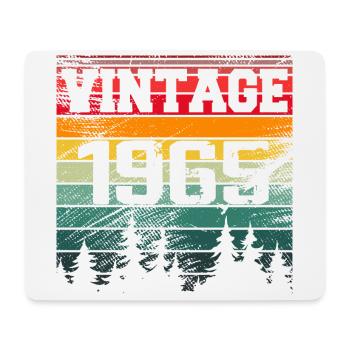 1965 Cadeau D'anniversaire Vintage 1965 Rétro - Tapis de souris (format paysage) - blanc - Devant