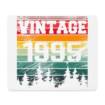1995 Cadeau D'anniversaire Vintage 1995 Rétro - Tapis de souris (format paysage) - blanc - Devant