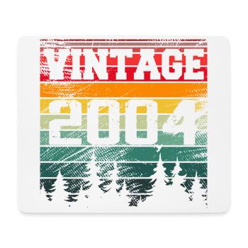 2004 Vintage Geburtstagsgeschenk 2004 Retro - Mousepad (Querformat) - Weiß - Vorne