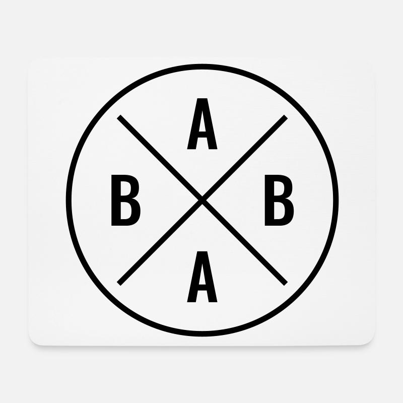 BABA persisch Papa Vatertag türkisch Vater Baba - Mousepad (Querformat) - Weiß