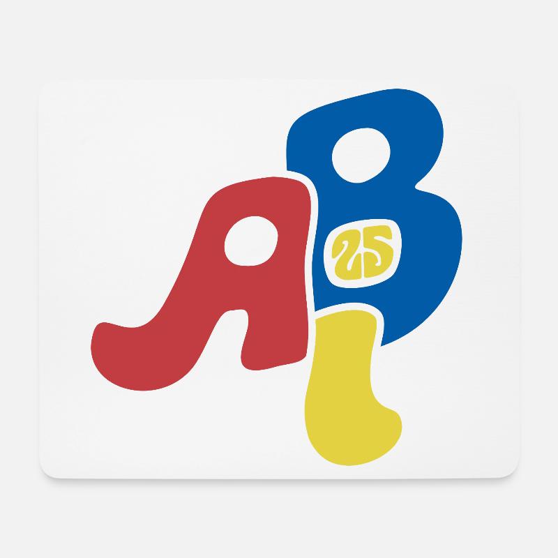 Abi 25 - Abitur - Geschenk - Mousepad (Querformat) - Weiß