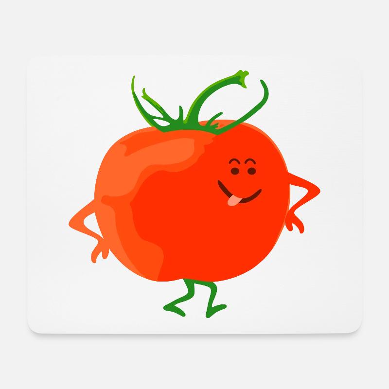 Tomato - Mouse Pad (horizontal) - white