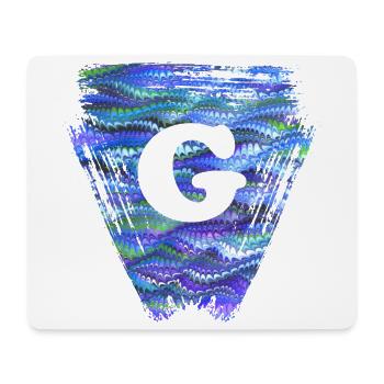 Dreieck E 103 g - Mouse Pad (horizontal) - white - Front