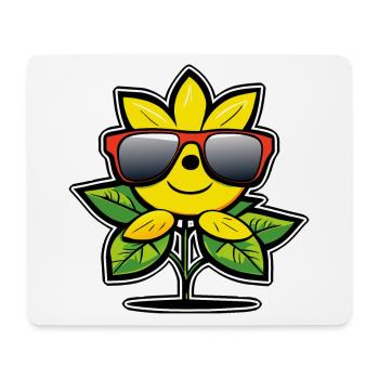 Cartoon Lemon - Mouse Pad (horizontal) - white - Front