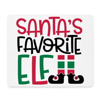 elf - Mousepad (Querformat) - Weiß - Vorne