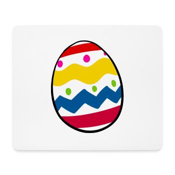 Ei - Mousepad (Querformat) - Weiß - Vorne