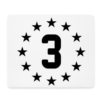 3 years - Mouse Pad (horizontal) - white - Front