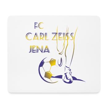 FC Carl Zeiss Jena - Mousepad (Querformat) - Weiß - Vorne