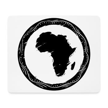 Afrique - Tapis de souris (format paysage) - blanc - Devant