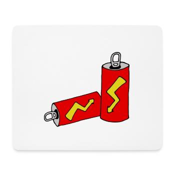 Energy drink - Mouse Pad (horizontal) - white - Front