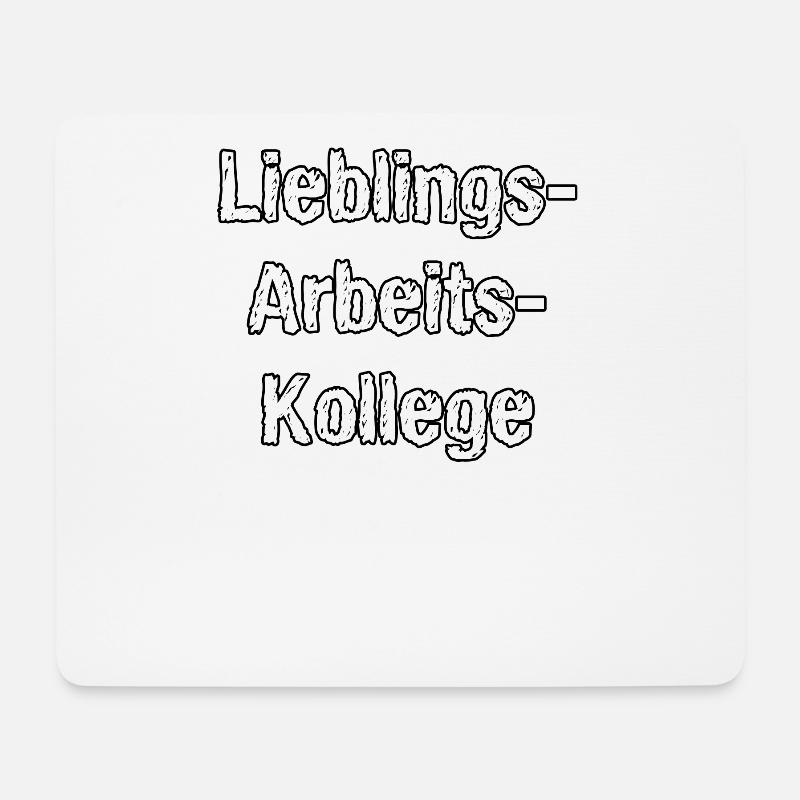 Lieblings Arbeitskollege - Mousepad (Querformat) - Weiß