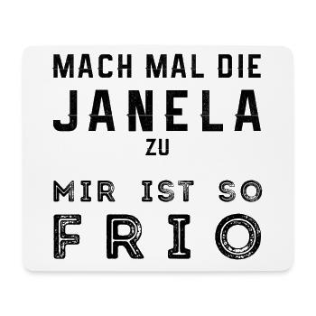 Brasilien Brasilianer Deutschland Geschenk lustig - Mousepad (Querformat) - Weiß - Vorne