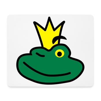 Le Prince - Tapis de souris (format paysage) - blanc - Devant