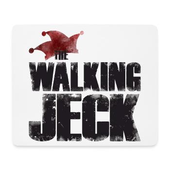 La marche jeck - chemise de carnaval - Tapis de souris (format paysage) - blanc - Devant