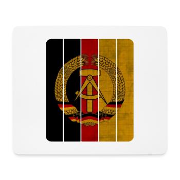 Barres de DDR dans le design vintage / cadeau ostalgie - Tapis de souris (format paysage) - blanc - Devant