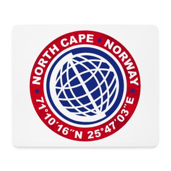 NORTH CAPE NORWAY - Mouse Pad (horizontal) - white - Front